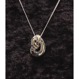 Tiffany Twisted Knot Rope Necklace on
